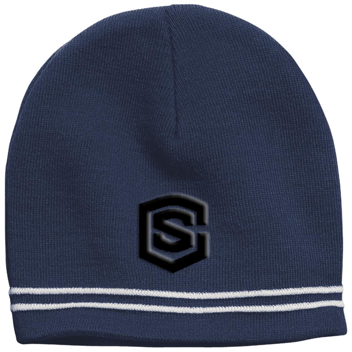 black (2) STC20 Colorblock Beanie
