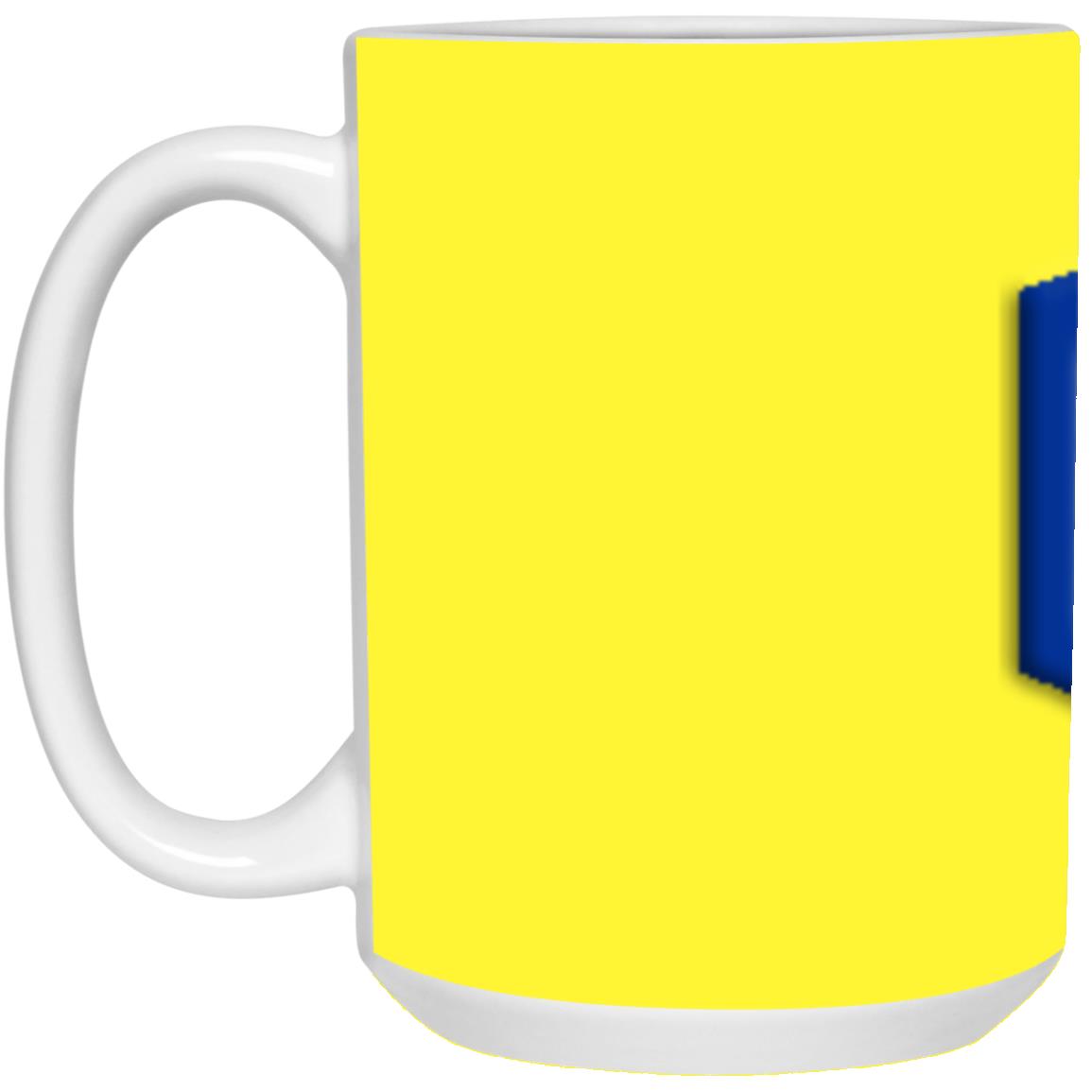 blue (2) 21504 15 oz. White Mug