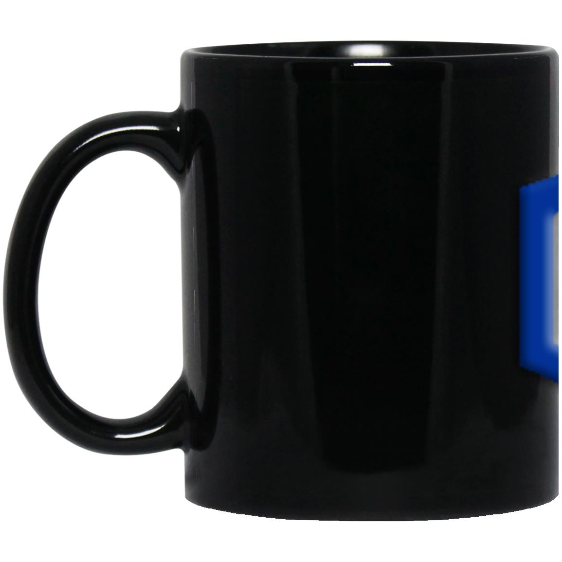 blue (2) BM11OZ 11 oz. Black Mug