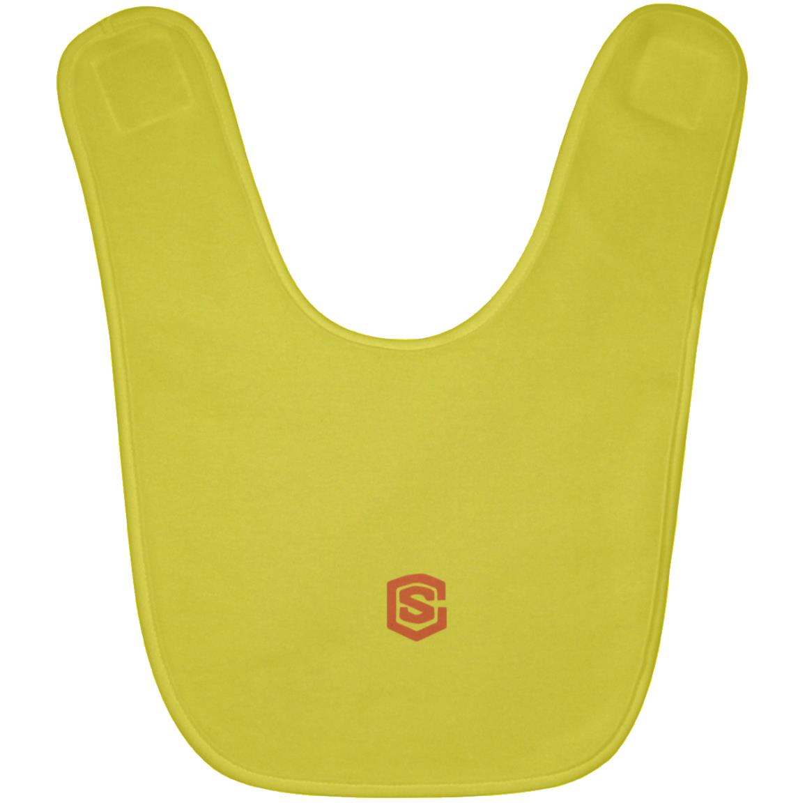 Illustrator Orange Logo BABYBIB Baby Bib