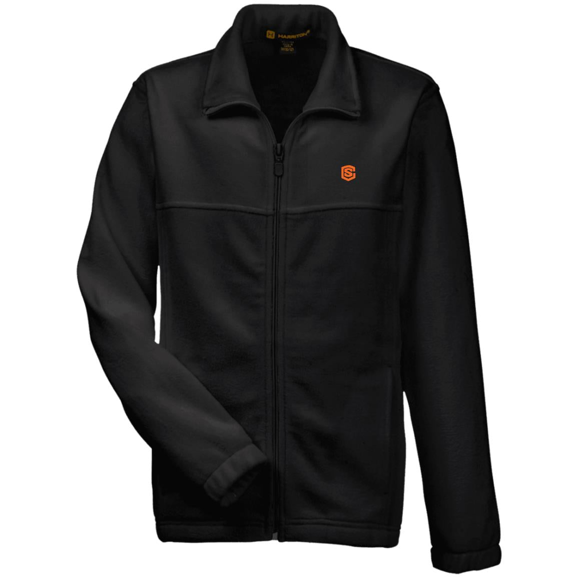 Illustrator Orange Logo M990Y Youth Fleece Full Zip