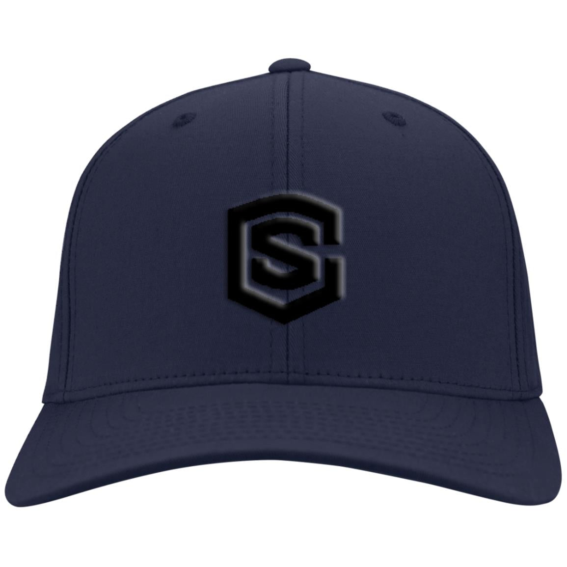 black (2) C813 Flex Fit Twill Baseball Cap