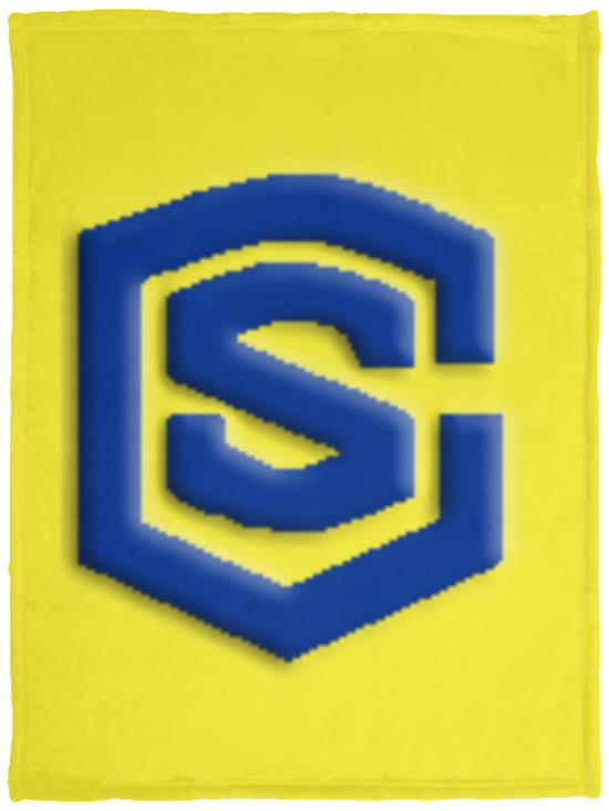 blue (2) VPS Cozy Plush Fleece Blanket - 30x40