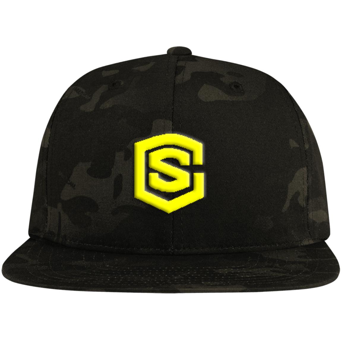 yellow (3) STC19 Flat Bill High-Profile Snapback Hat
