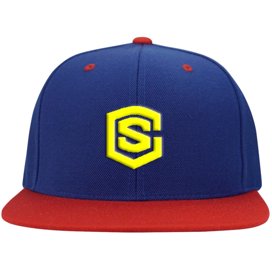 yellow (3) STC19 Flat Bill High-Profile Snapback Hat