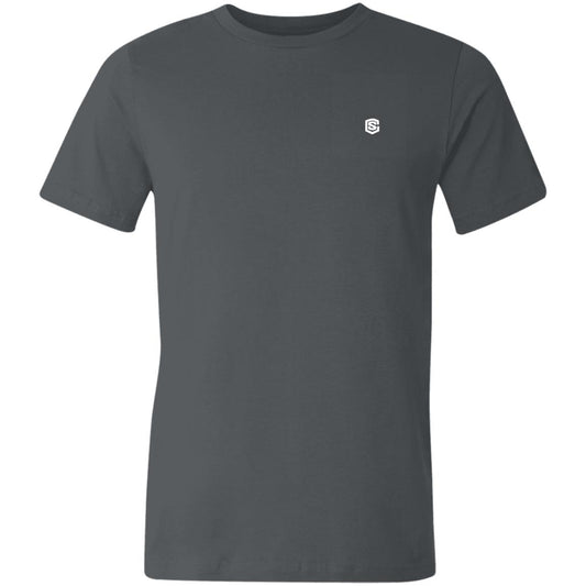Illustrator White Logo 3001U Unisex Made in the USA Jersey Short-Sleeve T-Shirt