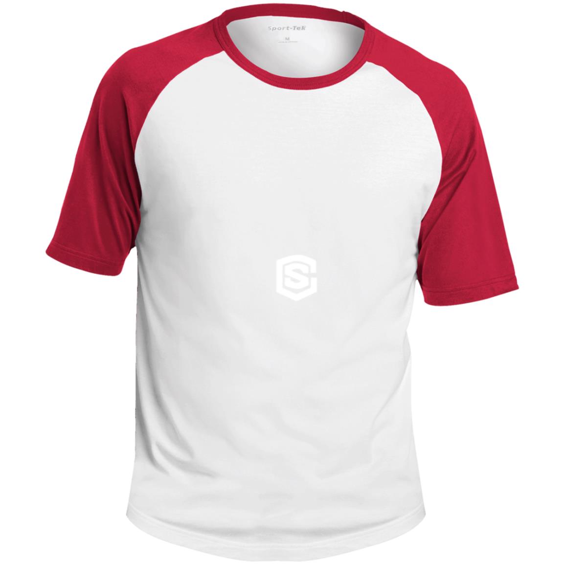 Illustrator White Logo T201 SS Colorblock Raglan Jersey