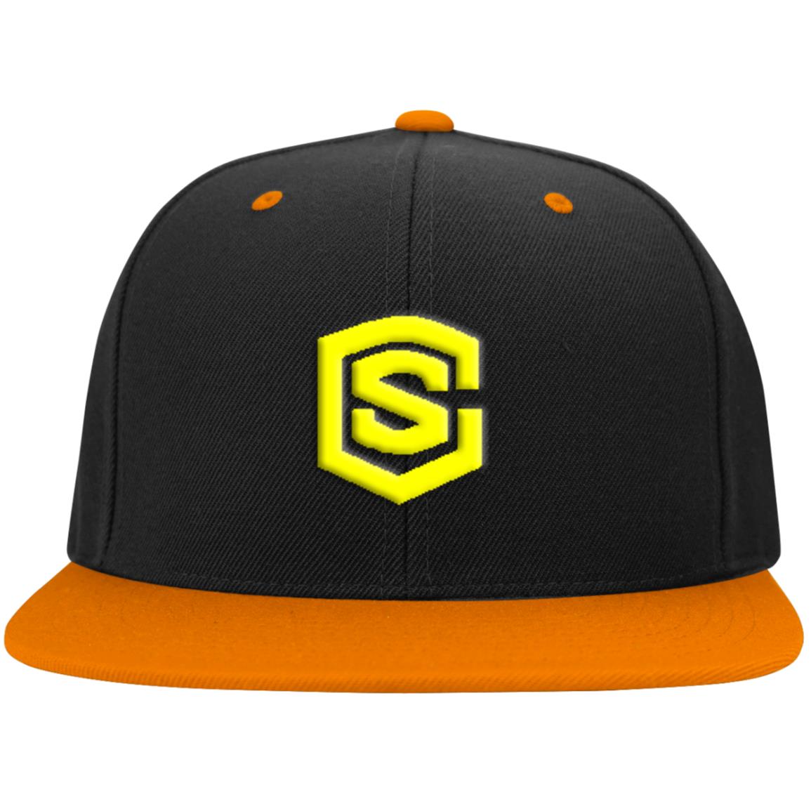 yellow (3) STC19 Flat Bill High-Profile Snapback Hat