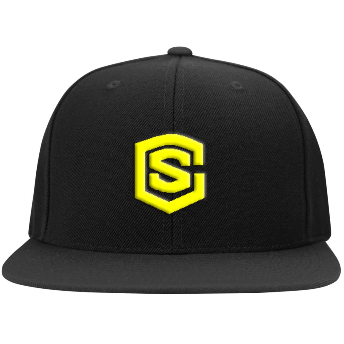 yellow (3) STC19 Flat Bill High-Profile Snapback Hat