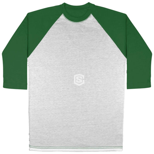 Illustrator White Logo AOPSR 3/4 Sleeve Raglan