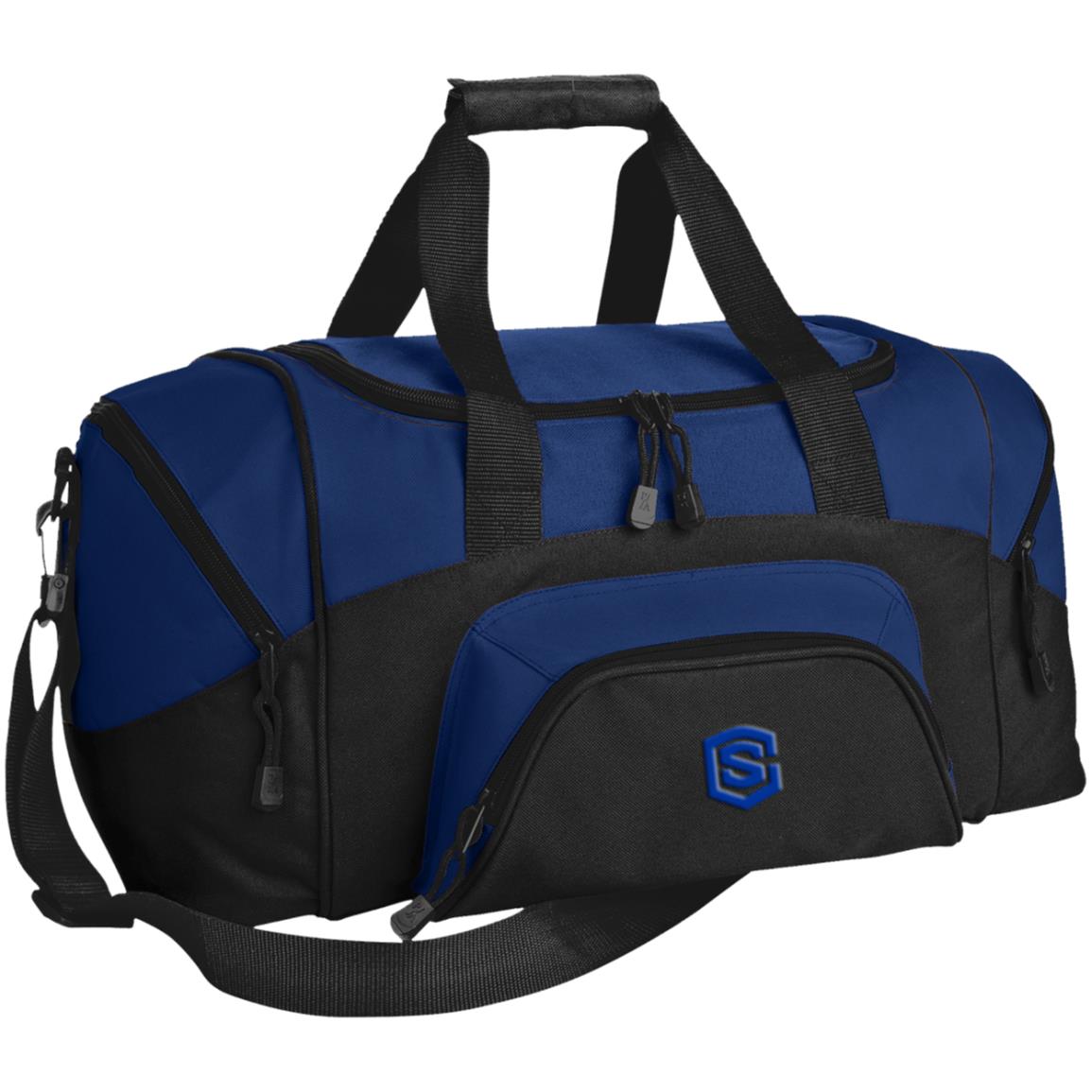 blue (2) BG990S Small Colorblock Sport Duffel Bag