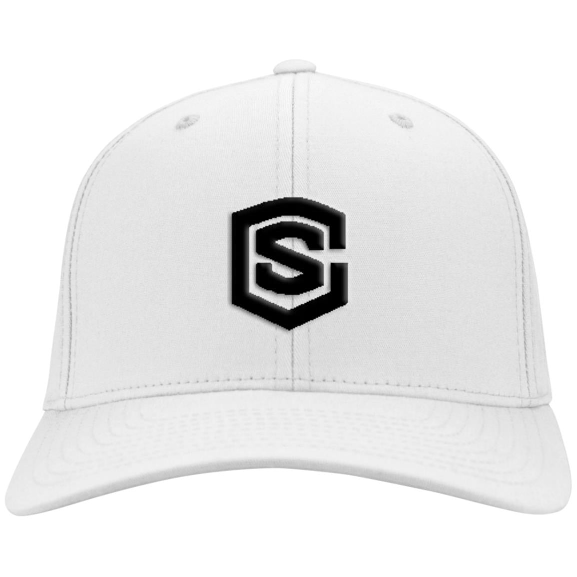 black (2) C813 Flex Fit Twill Baseball Cap