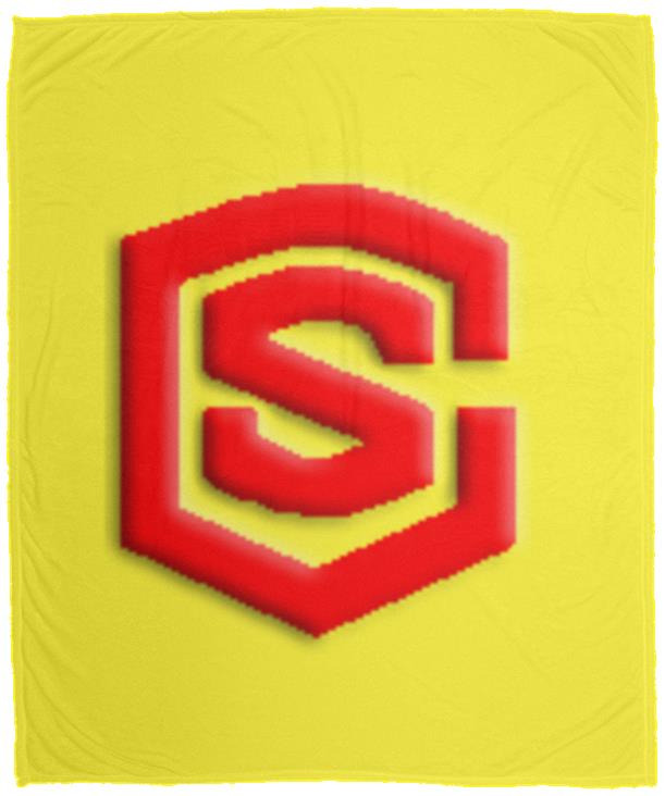 red (2) VPM Cozy Plush Fleece Blanket - 50x60