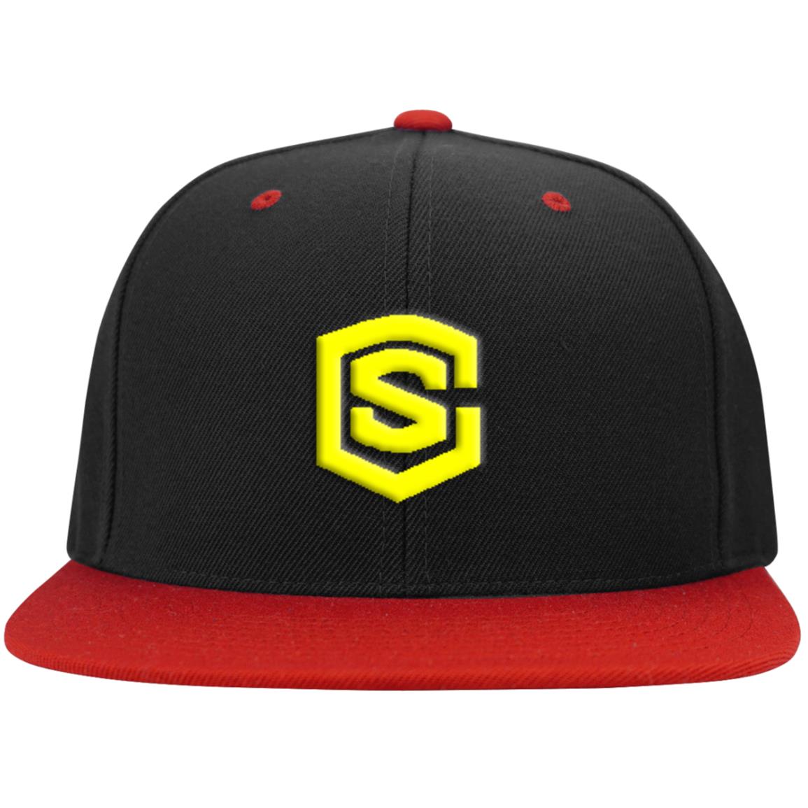 yellow (3) STC19 Flat Bill High-Profile Snapback Hat
