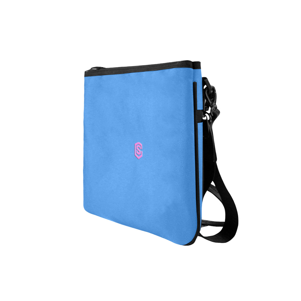 PINK SLIM CLUTCH BAG pink logo Slim Clutch Bag (Model 1668)