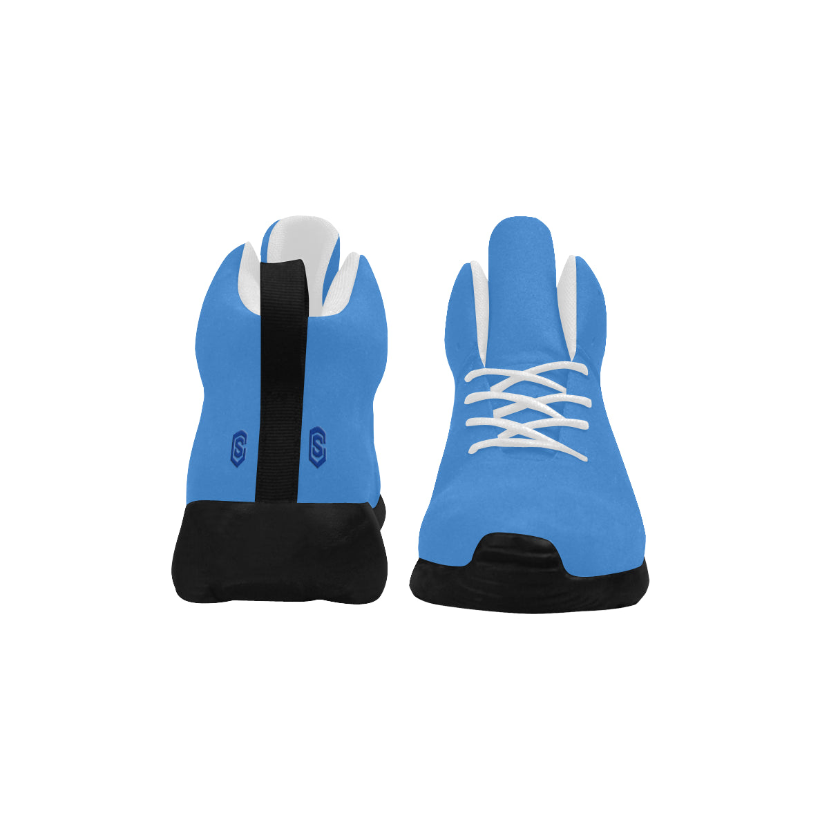 blue logo Women's Chukka Training Shoes (Model 57502)