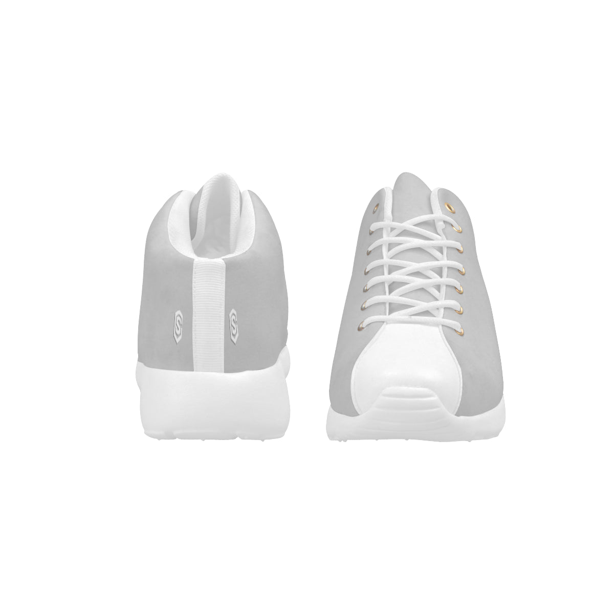 white logo Men's Basketball Training Shoes (Model 47502)