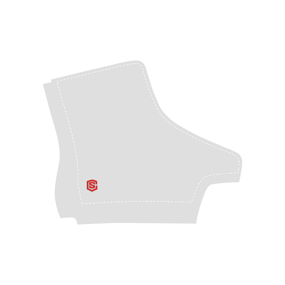 red logo Apache Round Toe Women's Winter Boots (Model 1402)