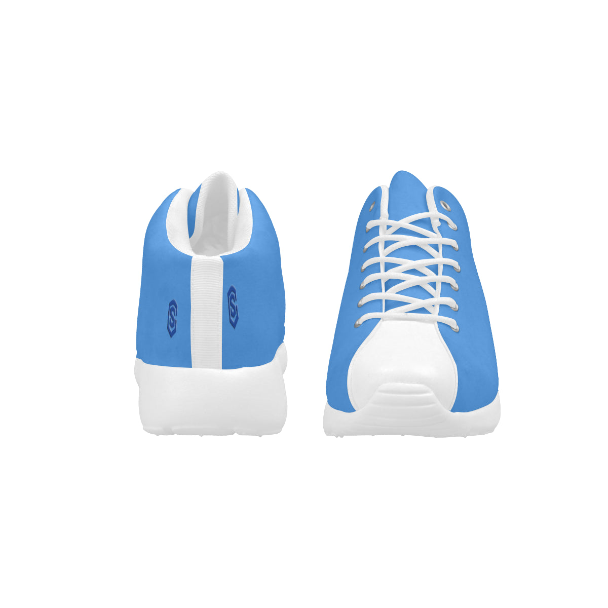 blue logo Women's Basketball Training Shoes (Model 47502)