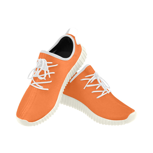 black logo Grus Women's Breathable Woven Running Shoes (Model 022)
