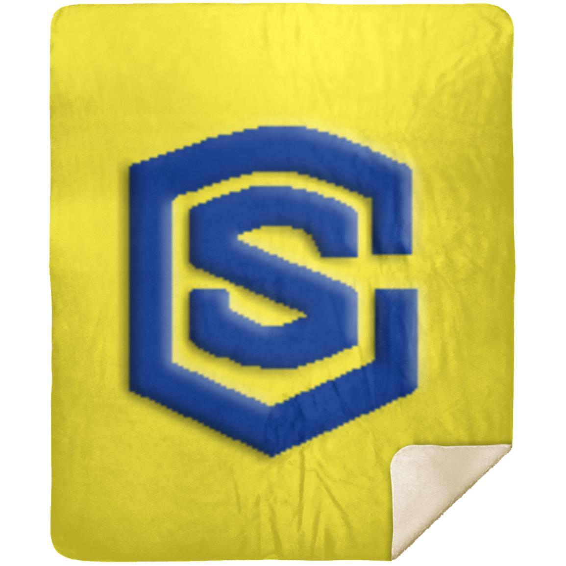 blue (2) MSHM Premium Mink Sherpa Blanket 50x60