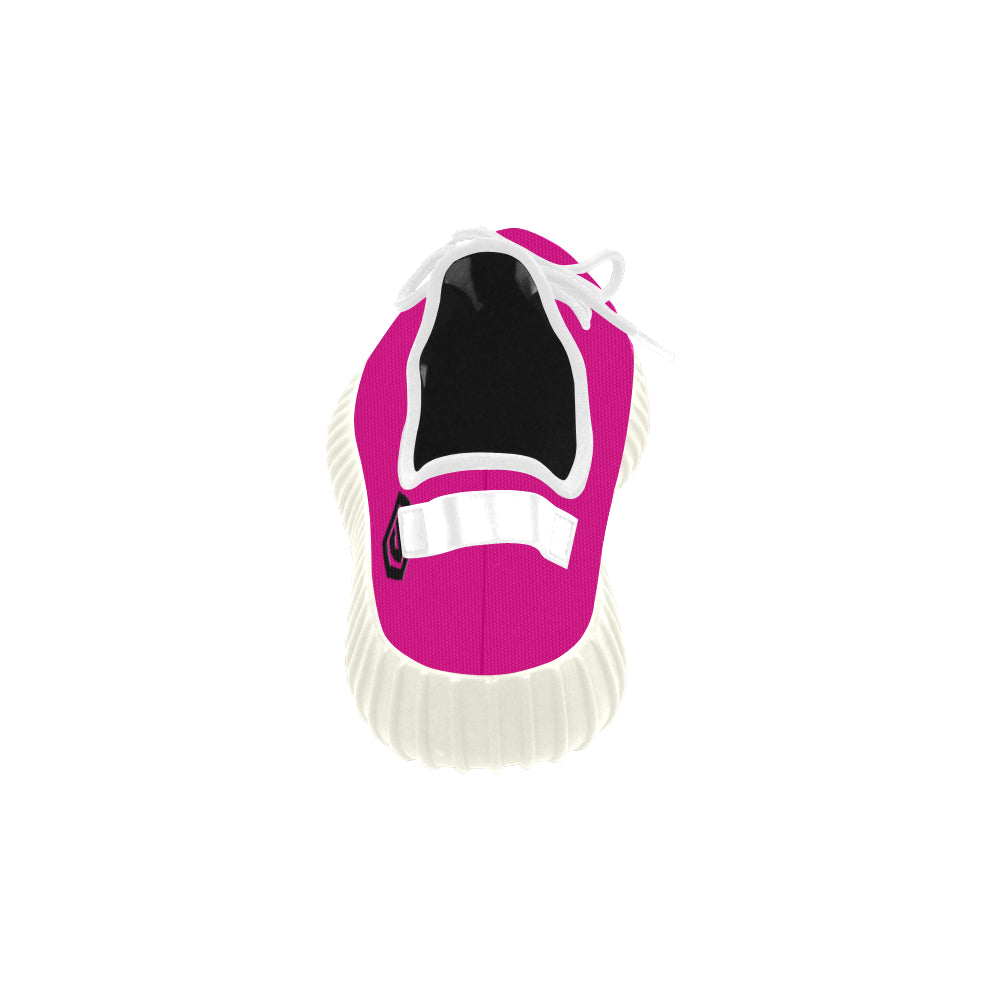 black logo Grus Women's Breathable Woven Running Shoes (Model 022)
