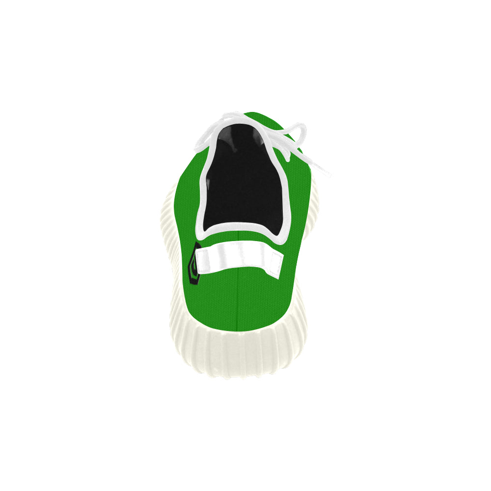 black logo Grus Women's Breathable Woven Running Shoes (Model 022)