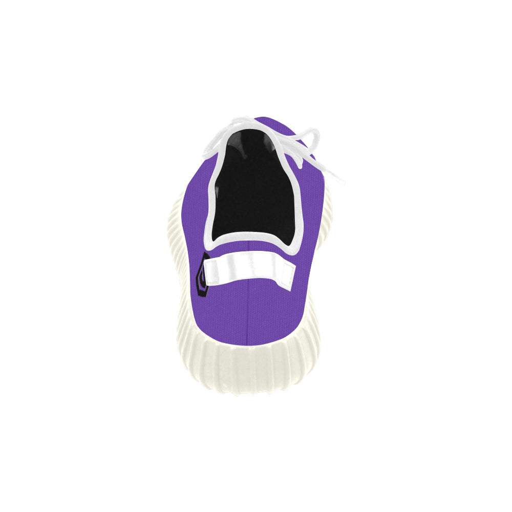 black logo Grus Women's Breathable Woven Running Shoes (Model 022)