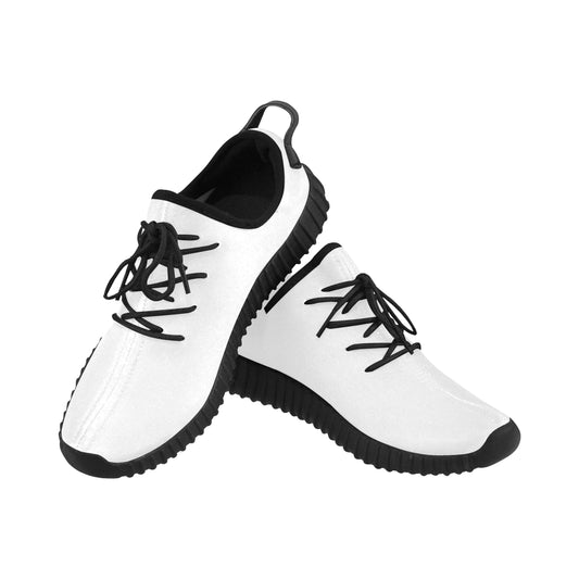 black logo Grus Men's Breathable Woven Running Shoes (Model 022)