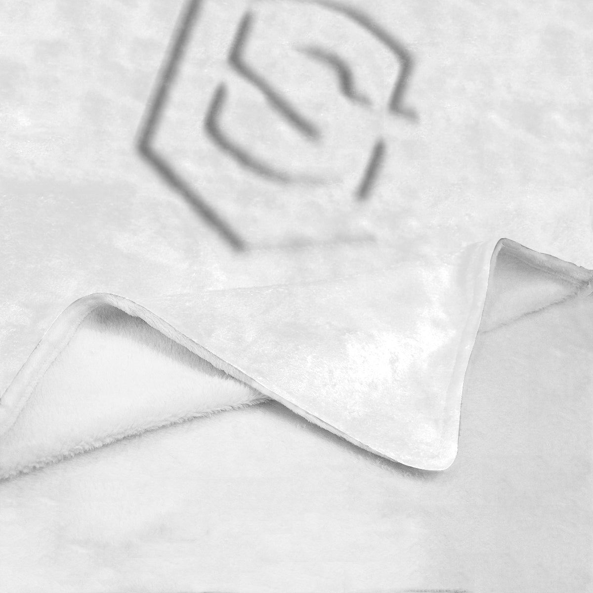 White Ultra-Soft Micro Fleece Blanket with White Logo Ultra-Soft Micro Fleece Blanket 30"x40"