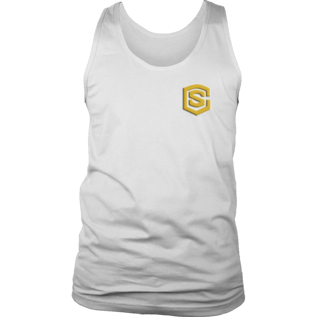 District Mens Tank WITH GOLD LOGO