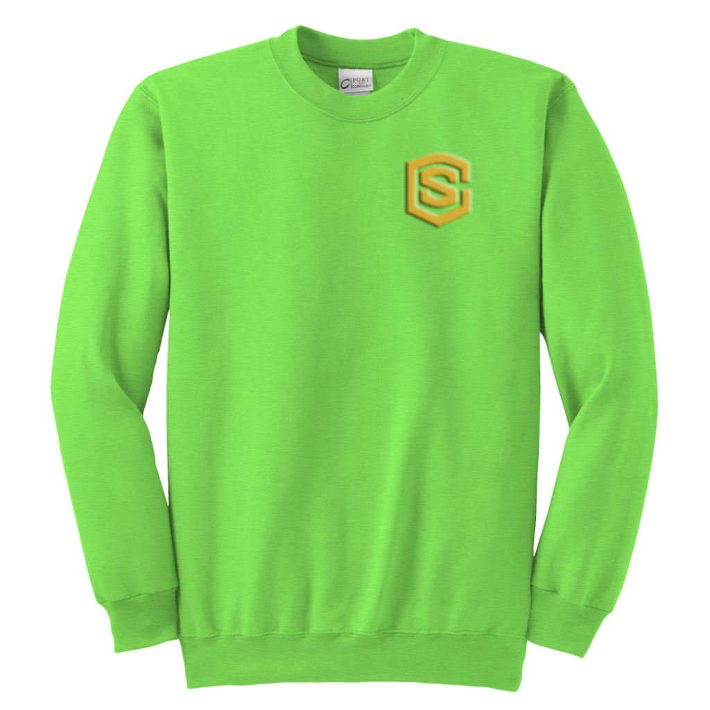 Youth Crewneck Sweatshirt WITH GOLD LOGO