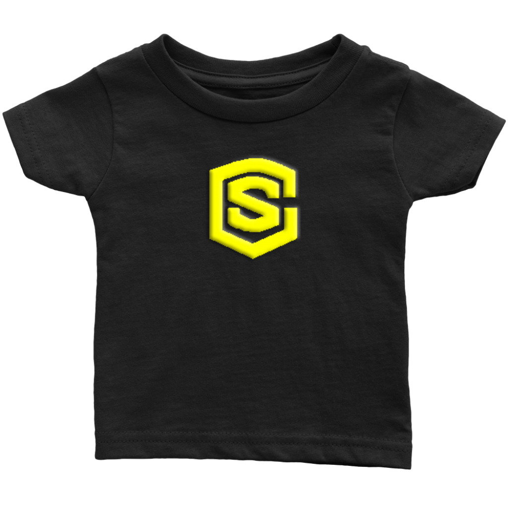 Infant T-Shirt WITH YELLOW LOGO