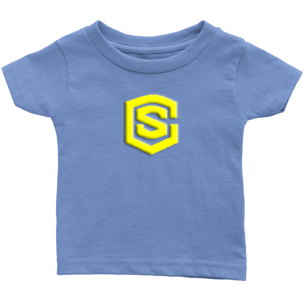 Infant T-Shirt WITH YELLOW LOGO