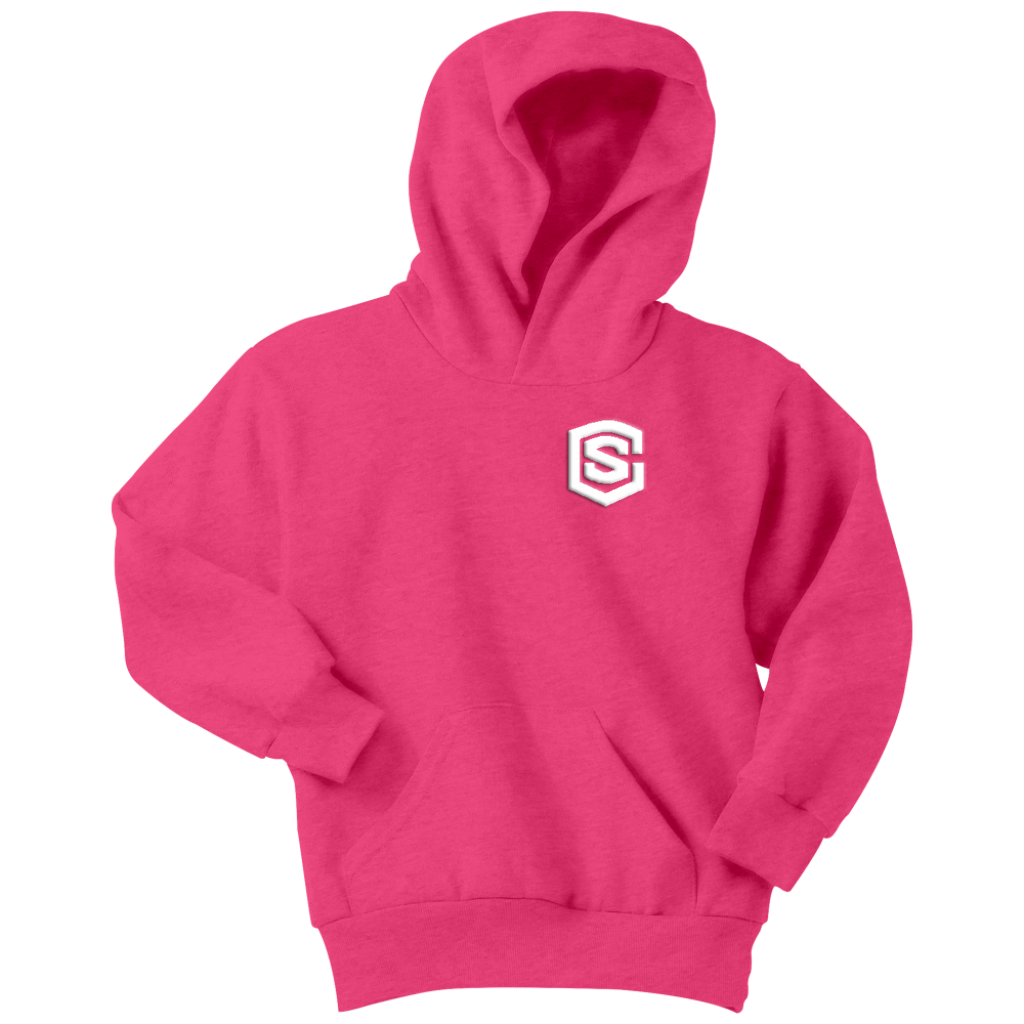Youth Hoodie WITH WHITE LOGO