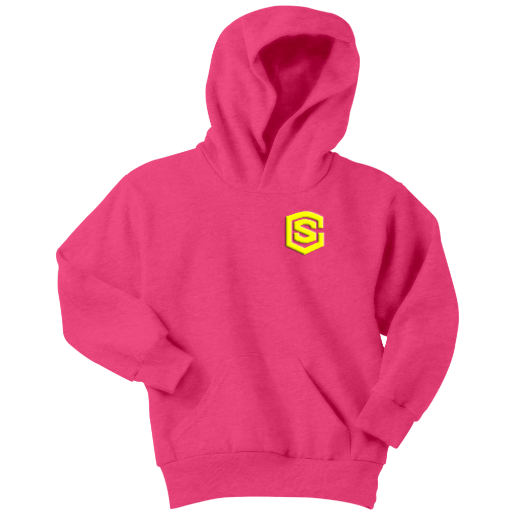 Youth Hoodie WITH YELLOW LOGO