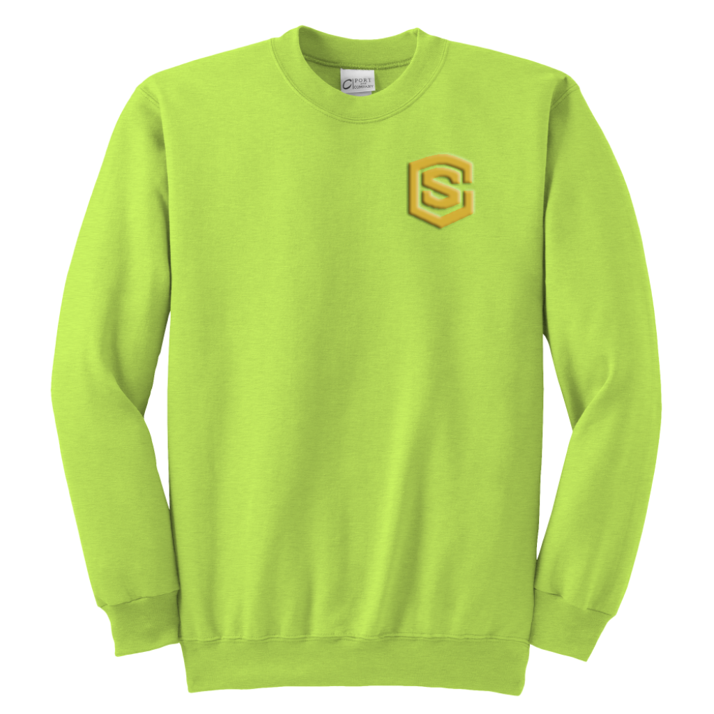 Youth Crewneck Sweatshirt WITH GOLD LOGO