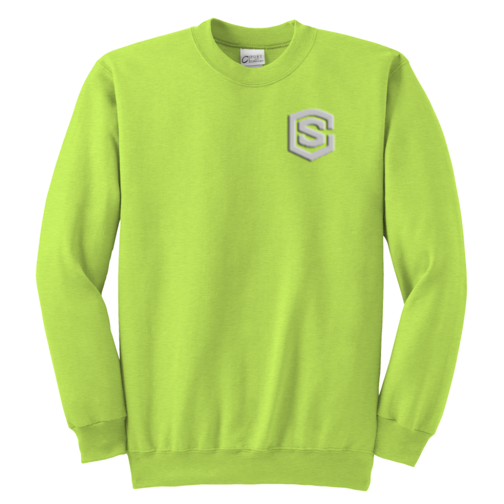Youth Crewneck Sweatshirt WITH SILIVER LOGO