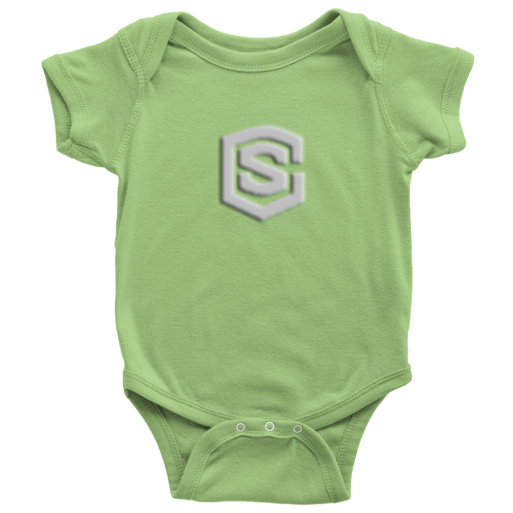 Baby Bodysuit WITH SILIVER LOGO