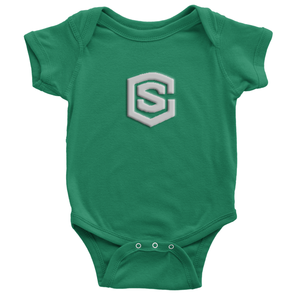 Baby Bodysuit WITH SILIVER LOGO