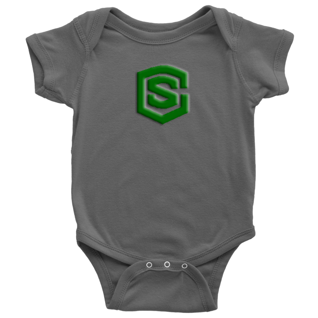 Baby Bodysuit WITH GREEN LOGO