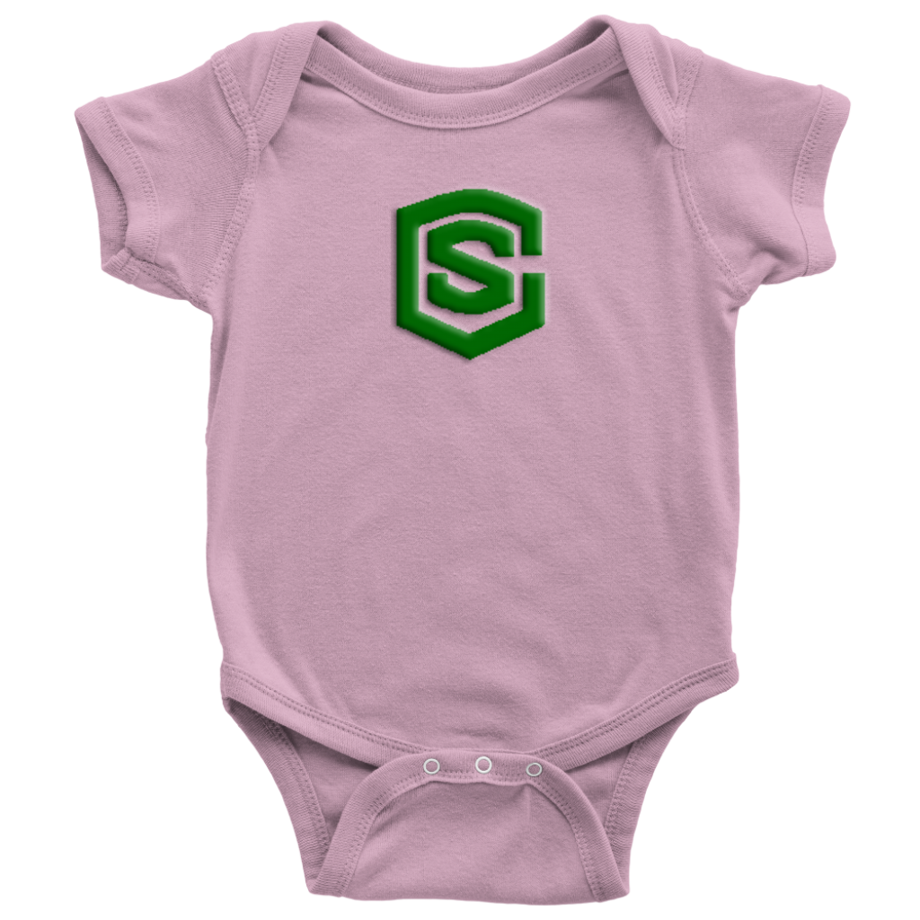 Baby Bodysuit WITH GREEN LOGO