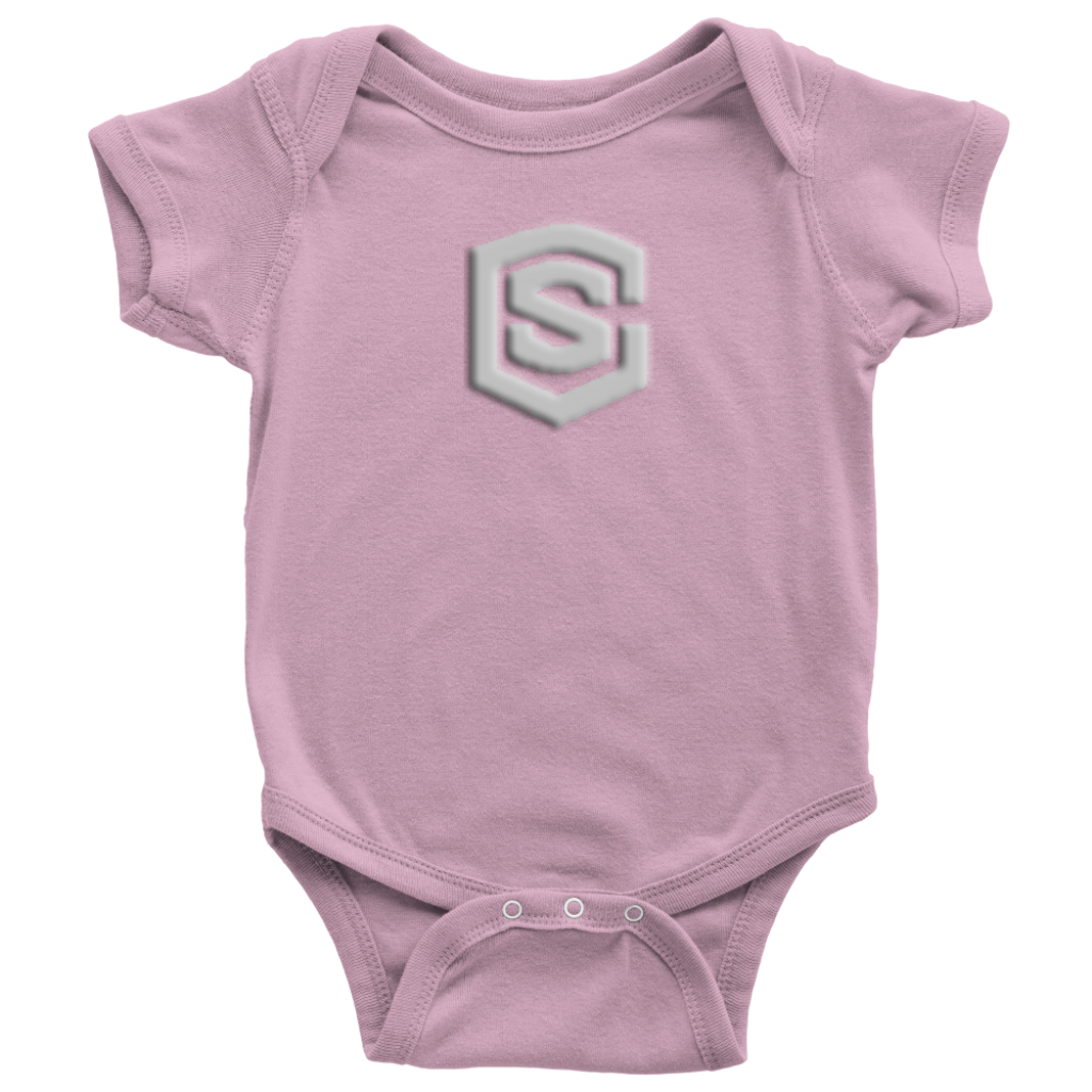 Baby Bodysuit WITH SILVER LOGO