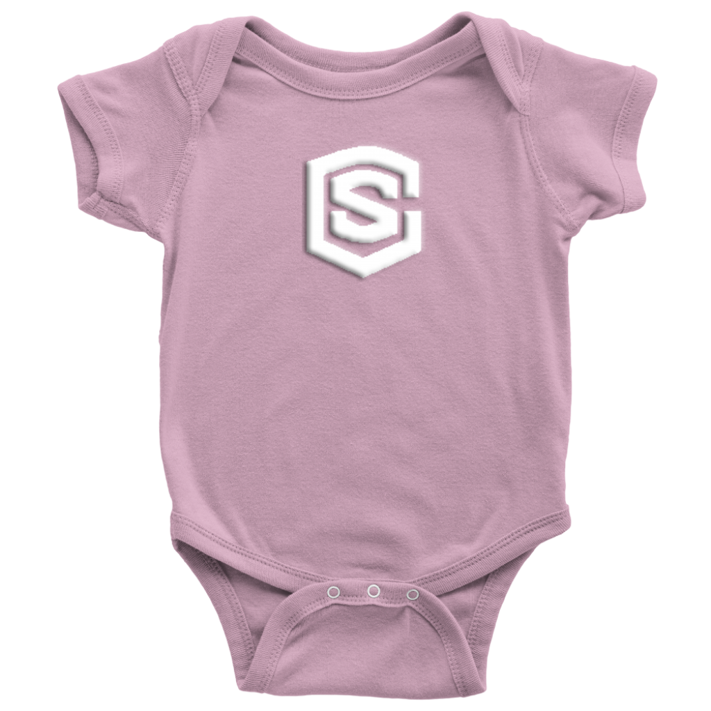 Baby Bodysuit WITH WHITE LOGO