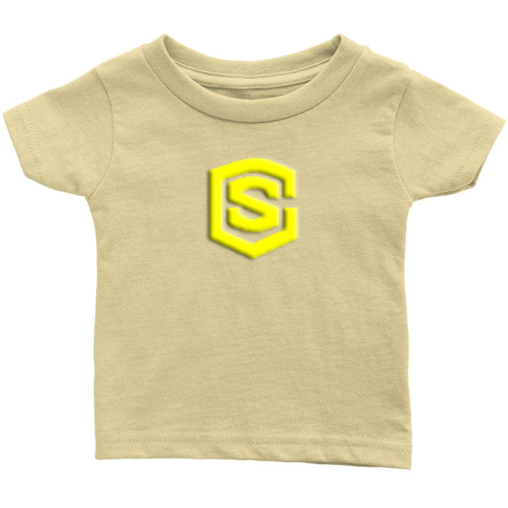 Infant T-Shirt WITH YELLOW LOGO