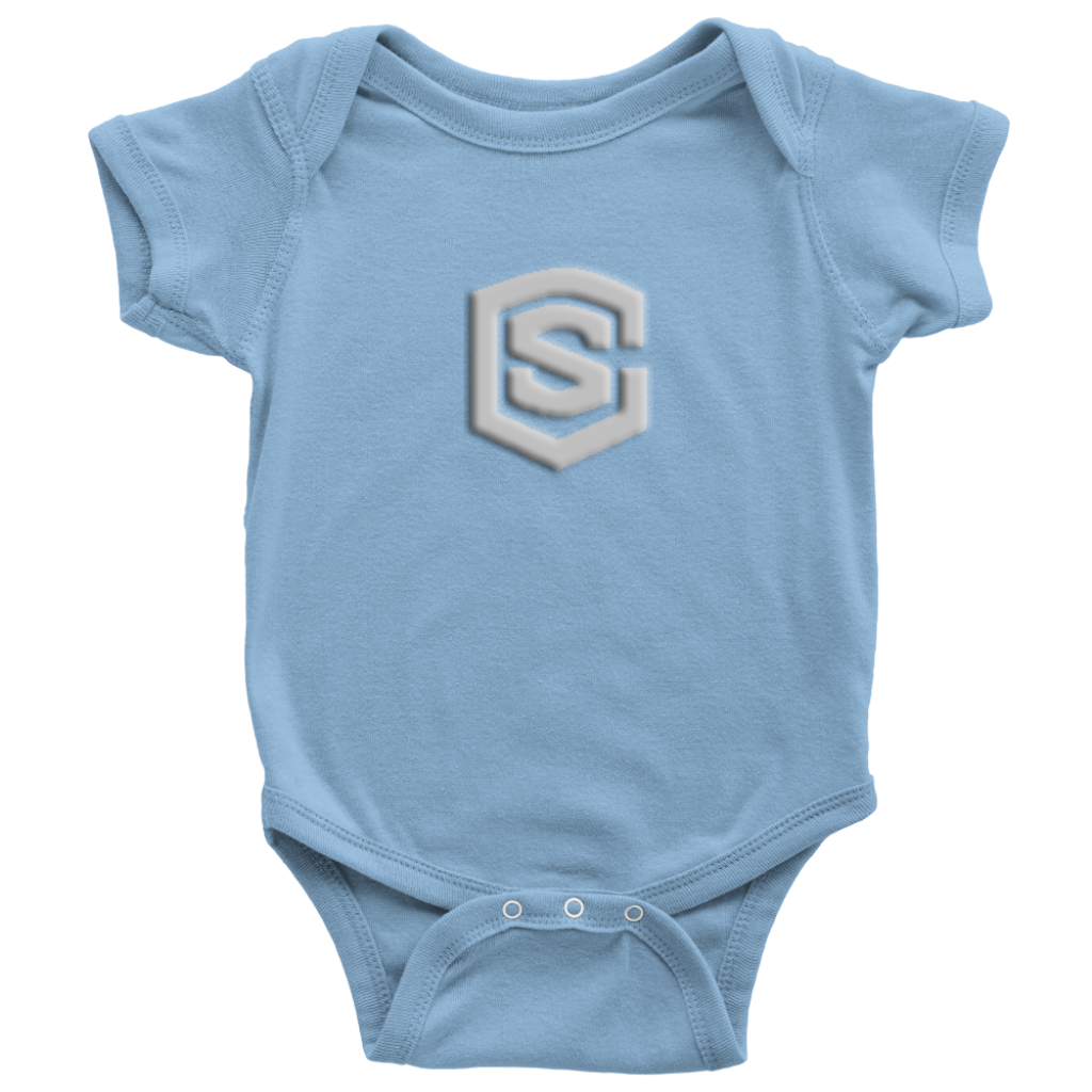 Baby Bodysuit WITH SILIVER LOGO