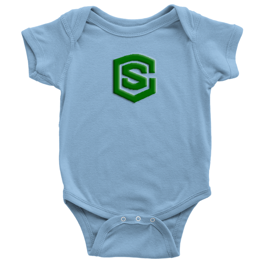Baby Bodysuit WITH GREEN LOGO