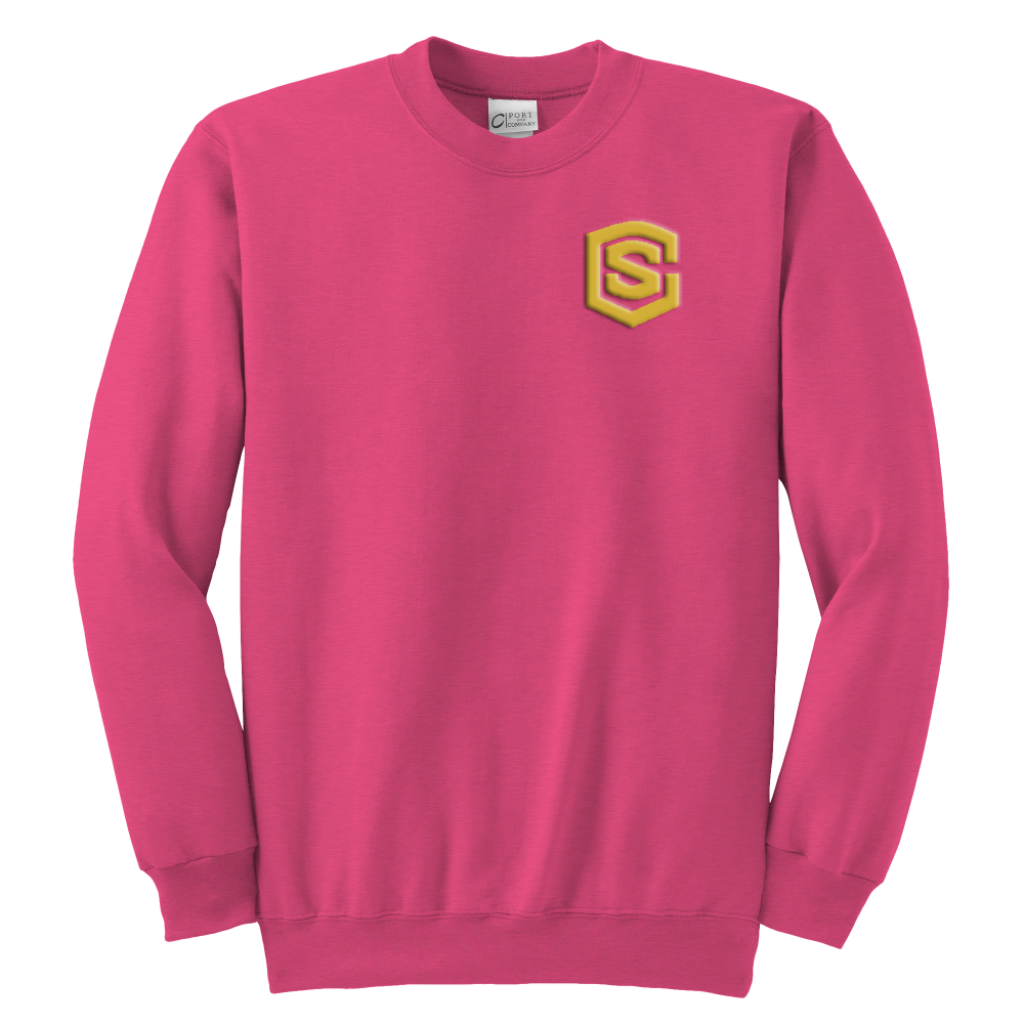 Youth Crewneck Sweatshirt WITH GOLD LOGO