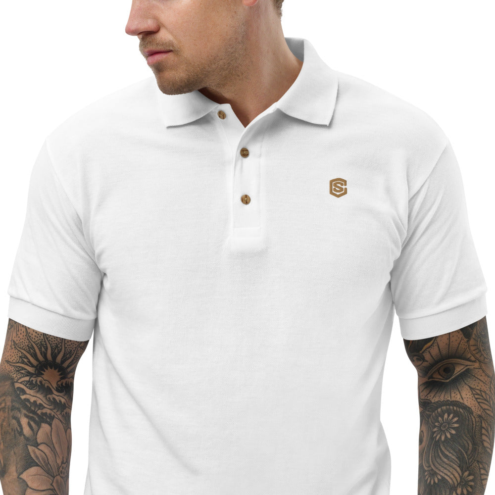 Embroidered Polo Shirt
