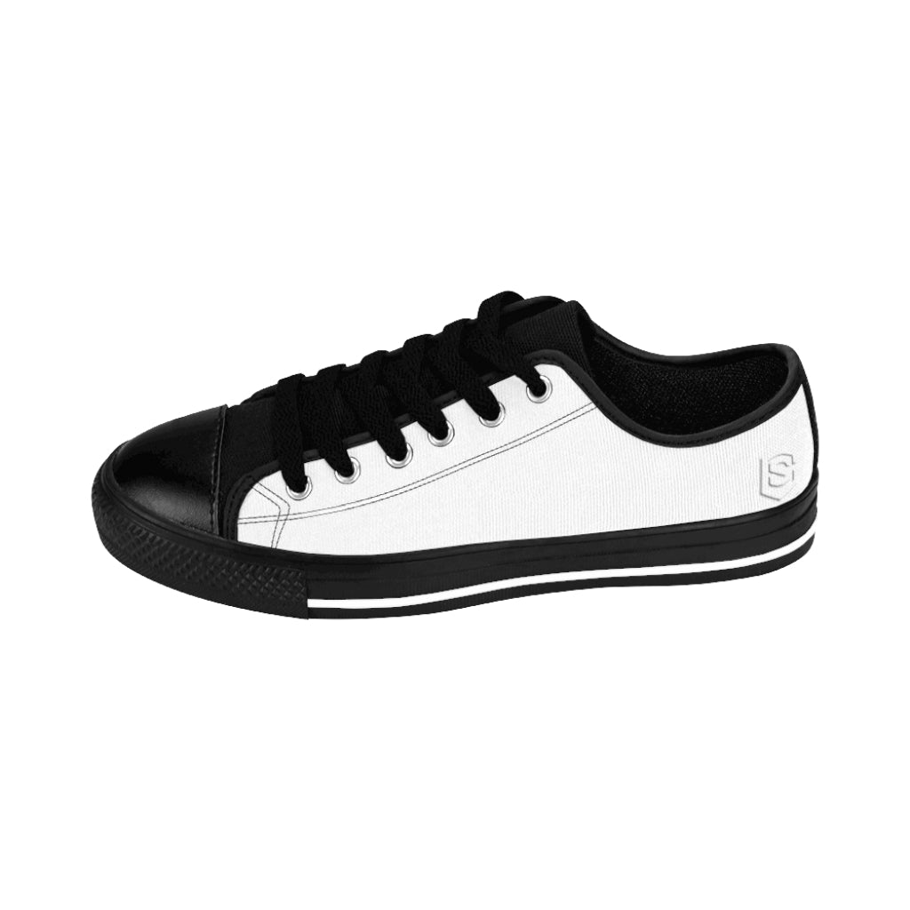white Women's Sneakers White logo